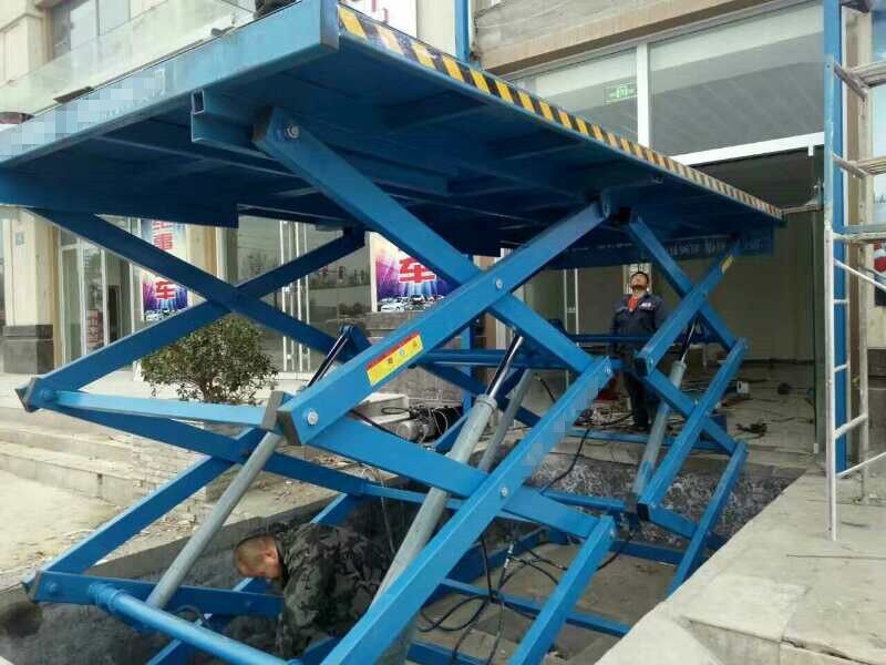 万宁固定剪叉式升降货梯